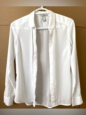 H&M White Blouse